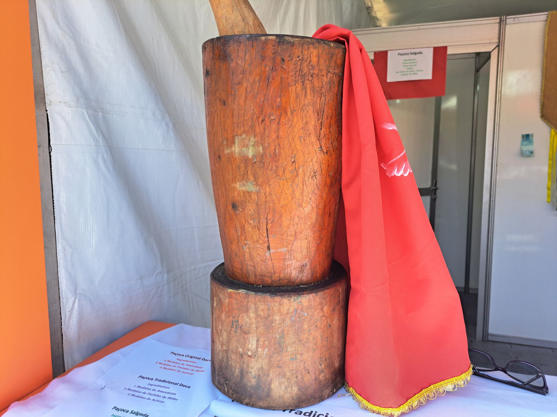 Barraca Divina Paçoca em evento
